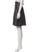Burberry London Pleated Accents Knee-Length Skirt