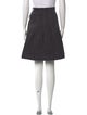 Burberry London Pleated Accents Knee-Length Skirt
