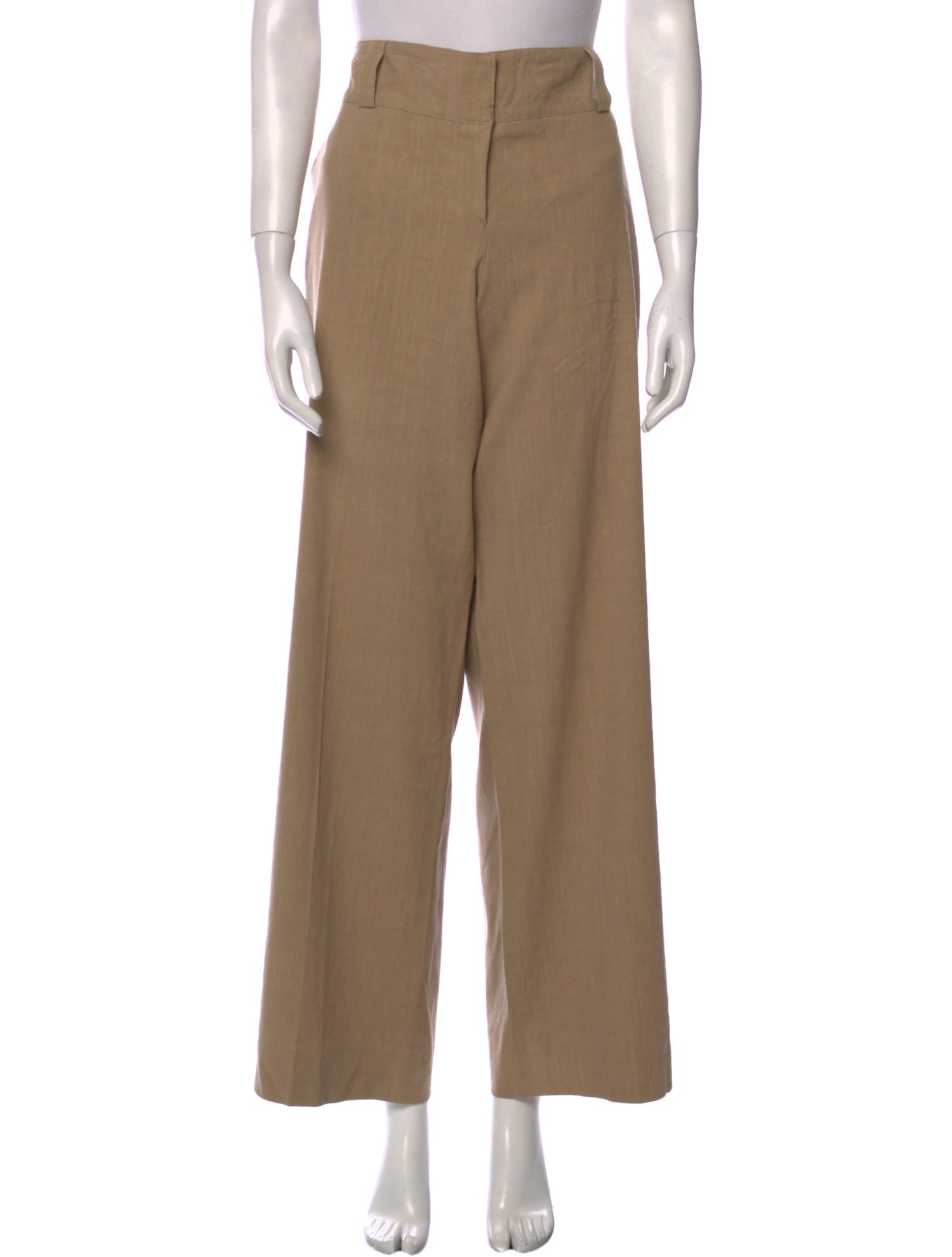 Burberry London Linen Wide Leg Pants