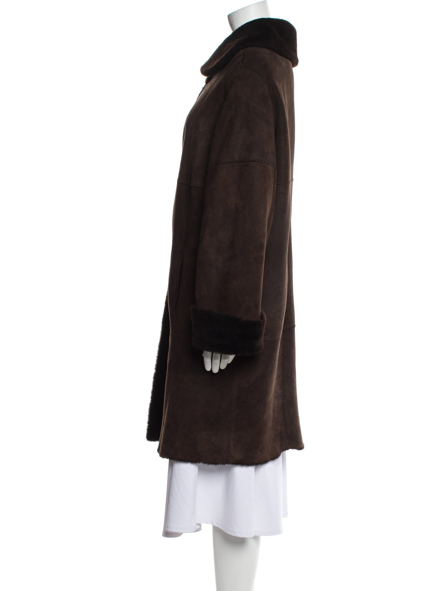 Burberry London Shearling Coat