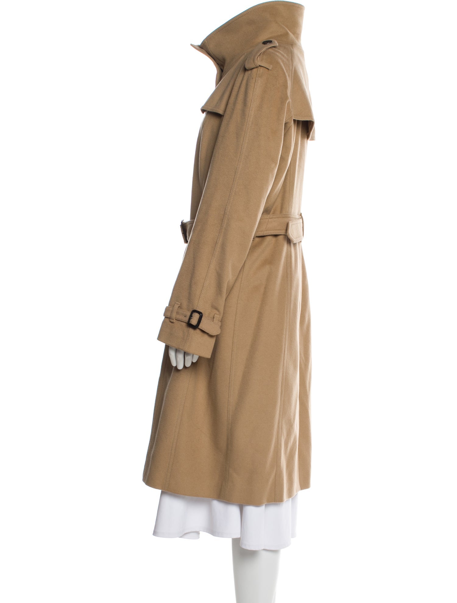 Burberry London Virgin Wool Trench Coat