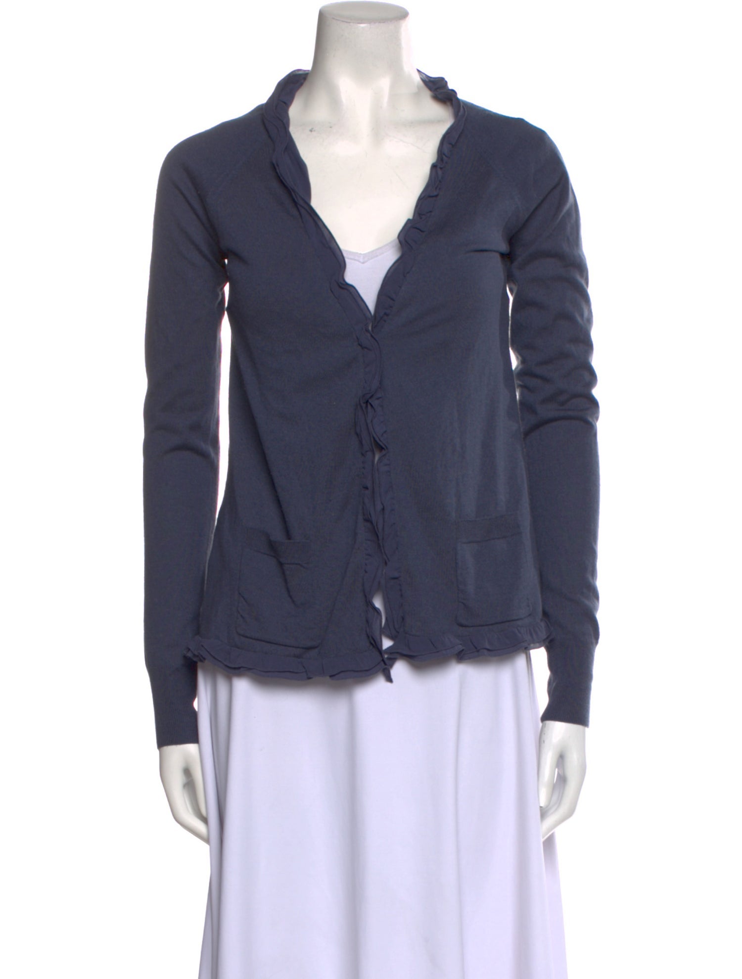 Burberry London Silk V-Neck Sweater