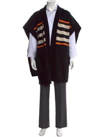 Burberry London Nova Check Pattern Open Front Cardigan