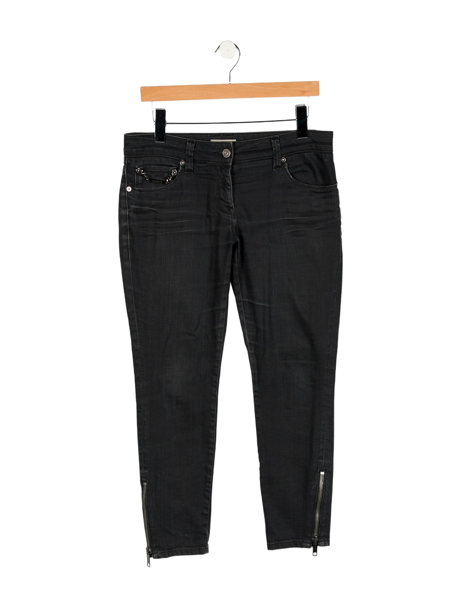 Burberry London Low-Rise Skinny Leg Jeans