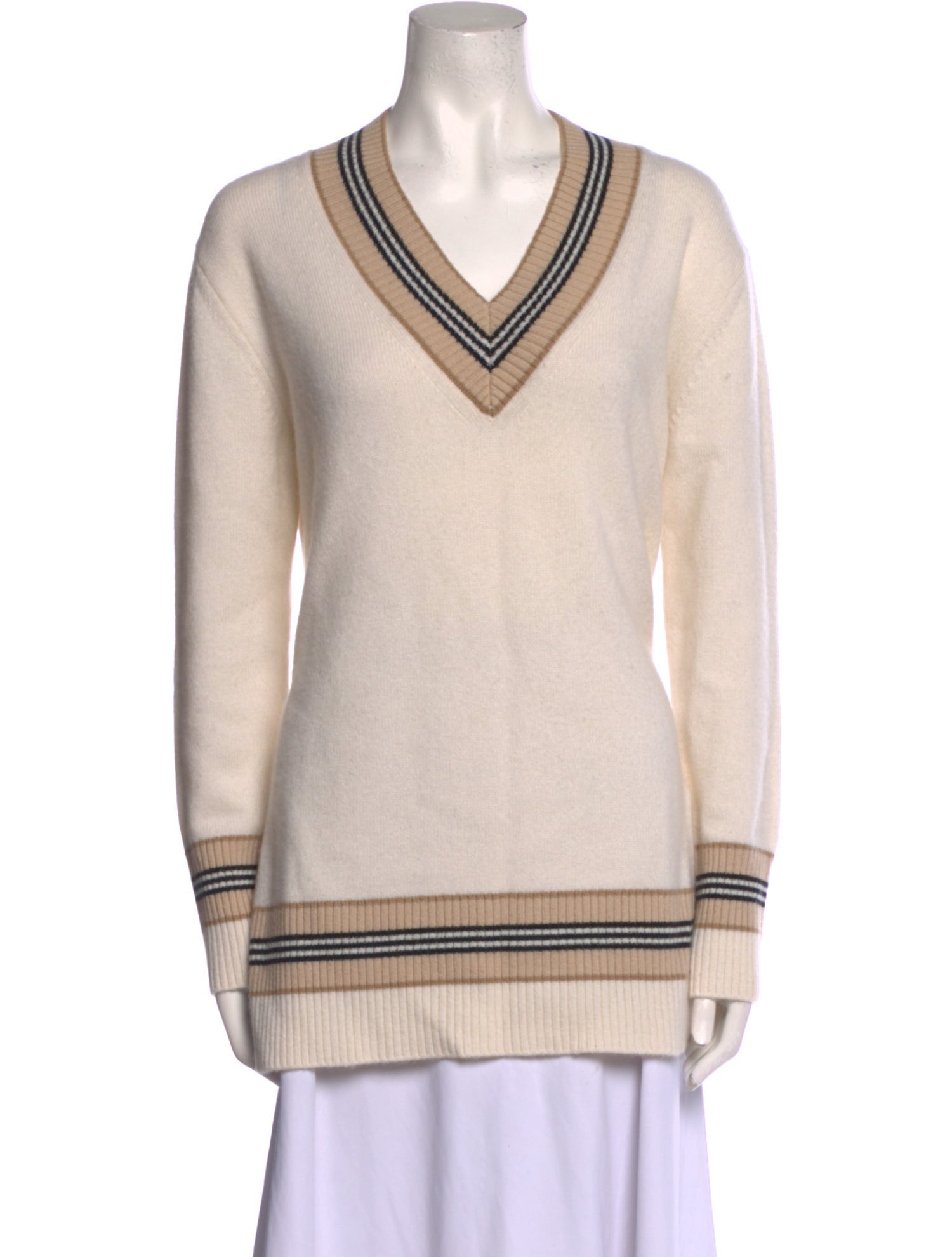 Burberry London Cashmere V-Neck Sweater