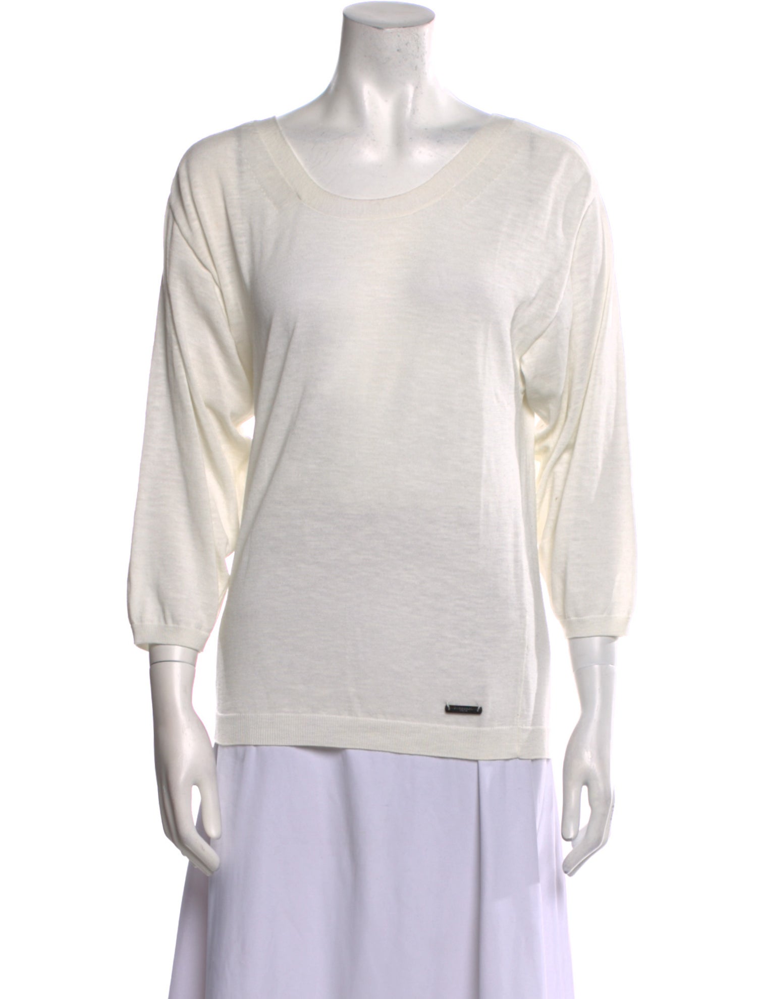 Burberry London Scoop Neck Sweater