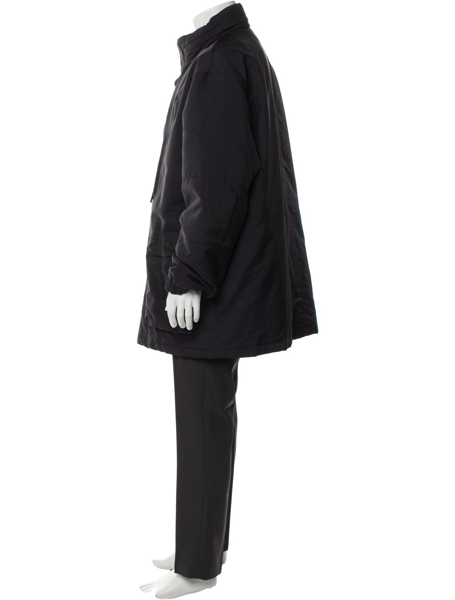 Burberry London Exploded Check Pattern Parka