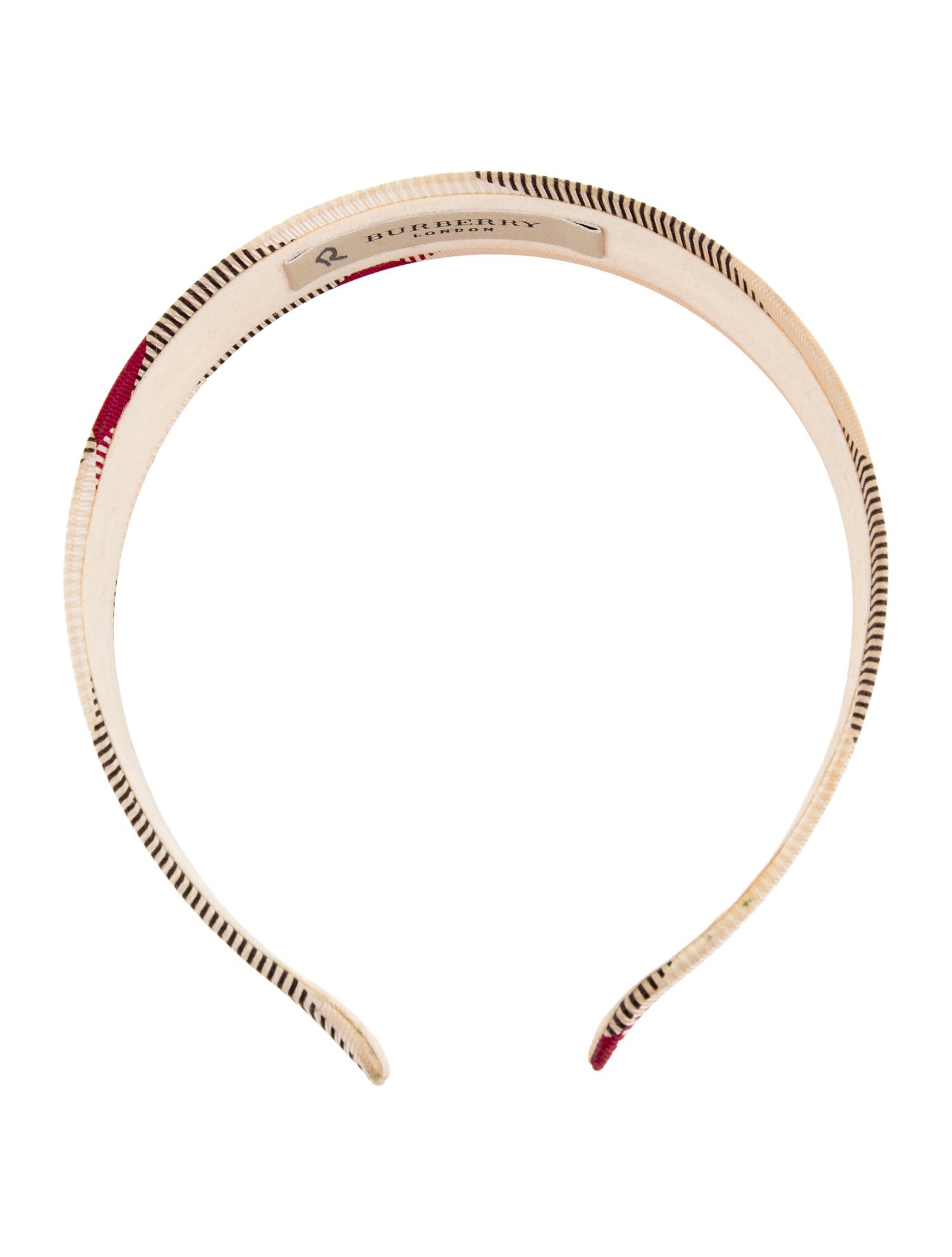 Burberry London Check Satin Headband