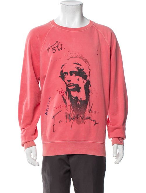 Burberry Graphic Print Crew Neck Sweatshirt