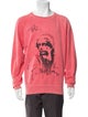 Burberry Graphic Print Crew Neck Sweatshirt