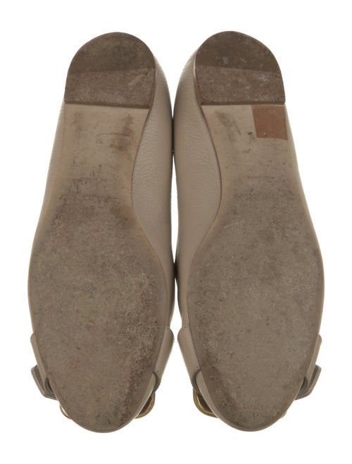 Burberry Leather Ballet Flats