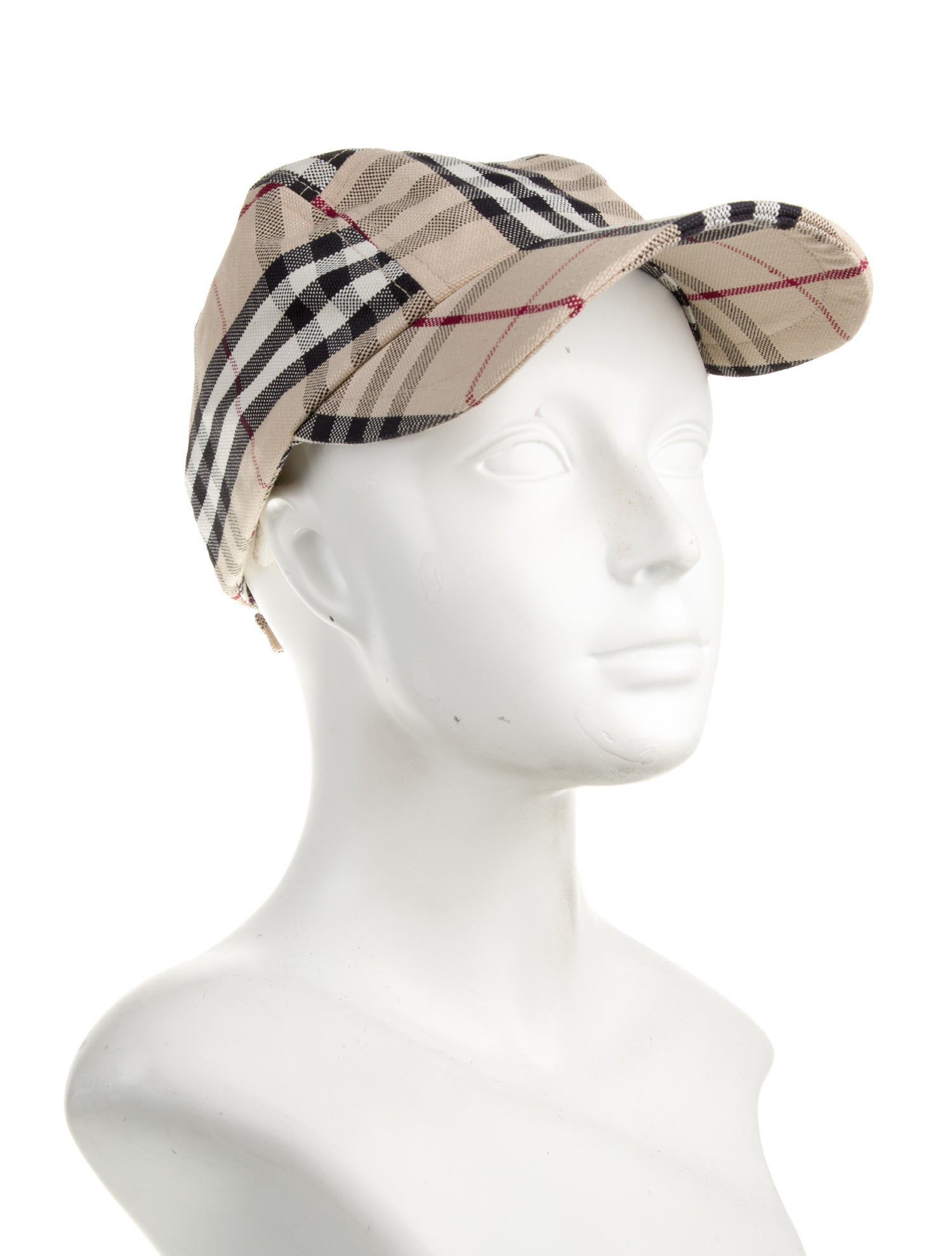 Burberry London Nova Check Patterned Baseball Cap