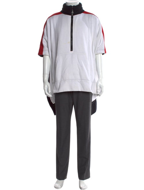 Burberry House Check Pattern Turtleneck Hoodie