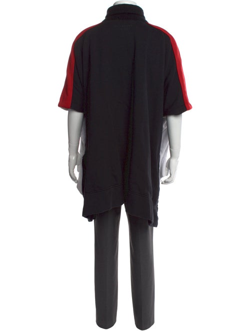 Burberry House Check Pattern Turtleneck Hoodie