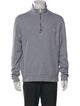 Burberry London House Check Pattern Turtleneck Sweatshirt