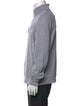 Burberry London House Check Pattern Turtleneck Sweatshirt