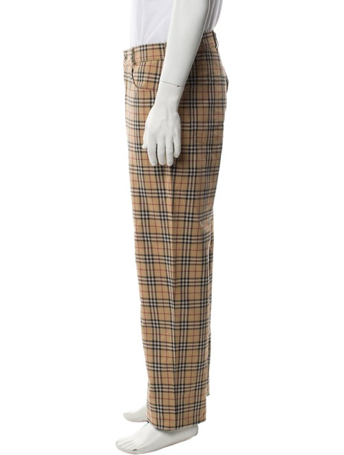 Burberry London Nova Check Pattern Pants