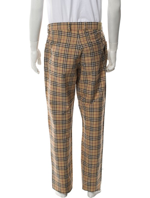 Burberry London Nova Check Pattern Pants
