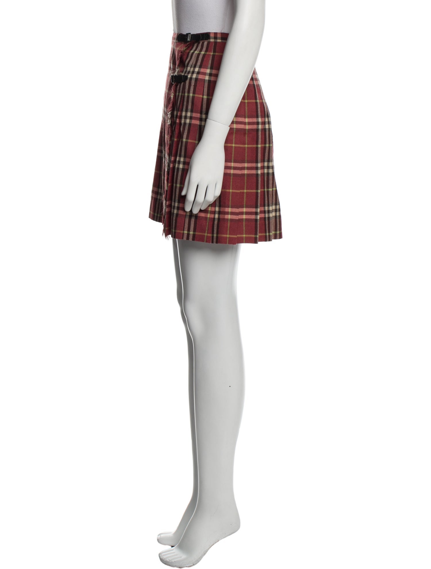Burberry Blue Label Wool Mini Skirt