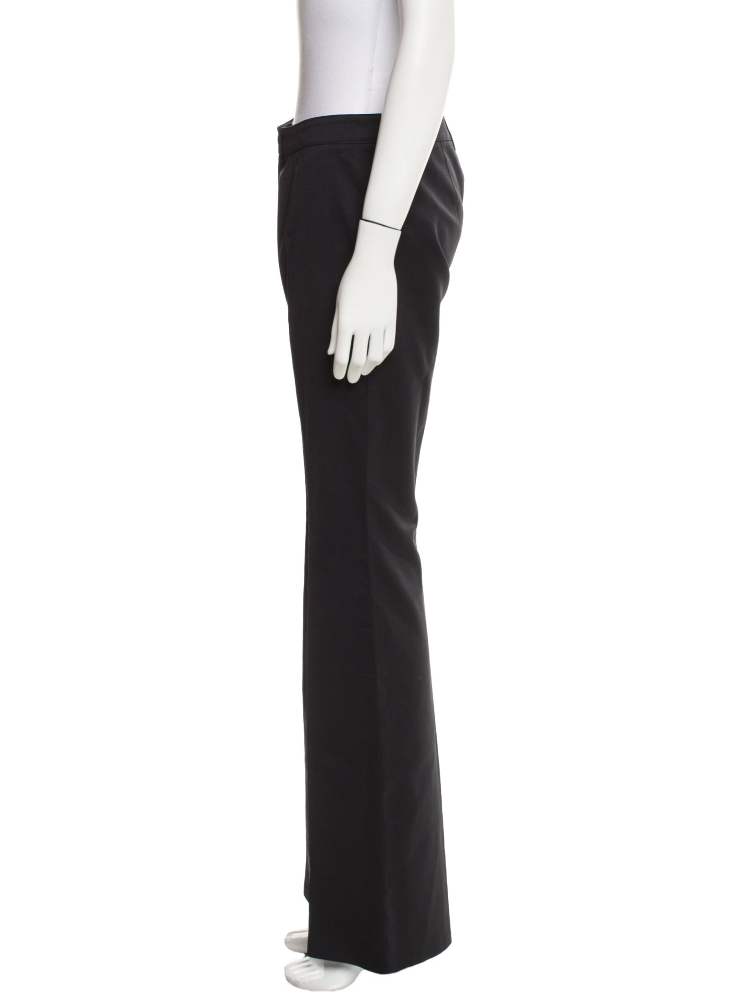 Burberry London Virgin Wool Wide Leg Pants