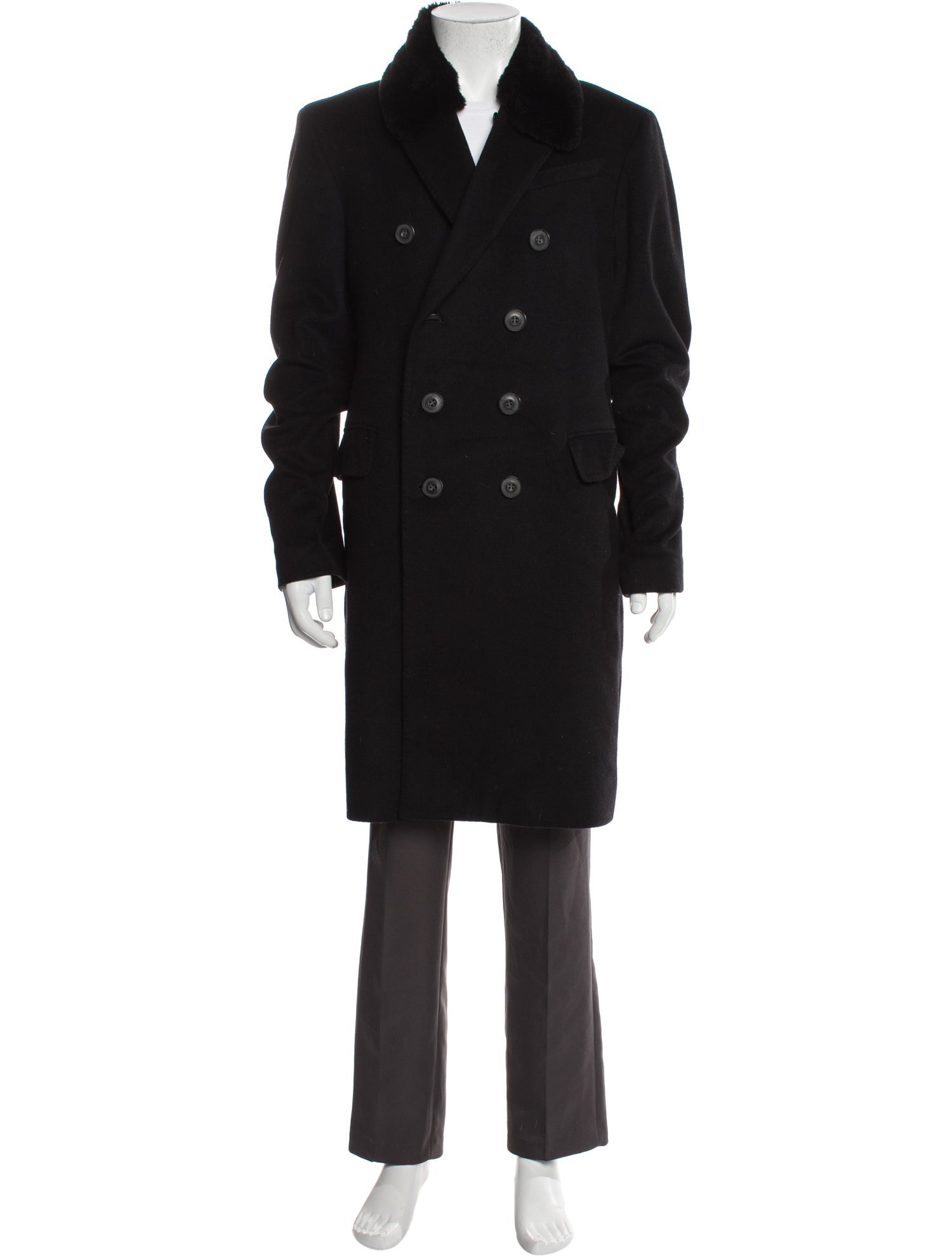 Burberry London Virgin Wool Peacoat
