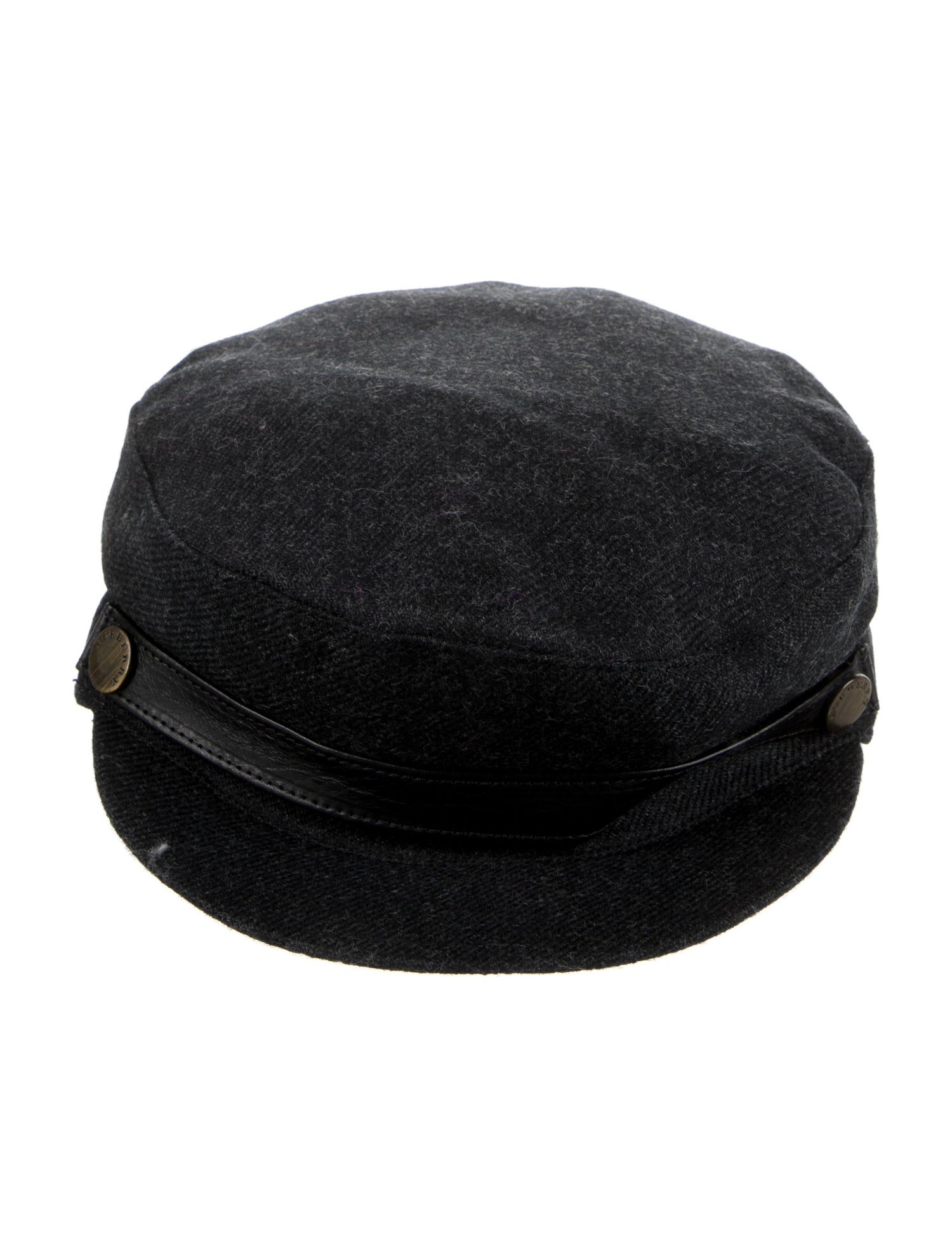MHL by Margaret Howell Wool Fleece Beret - Orange Hats