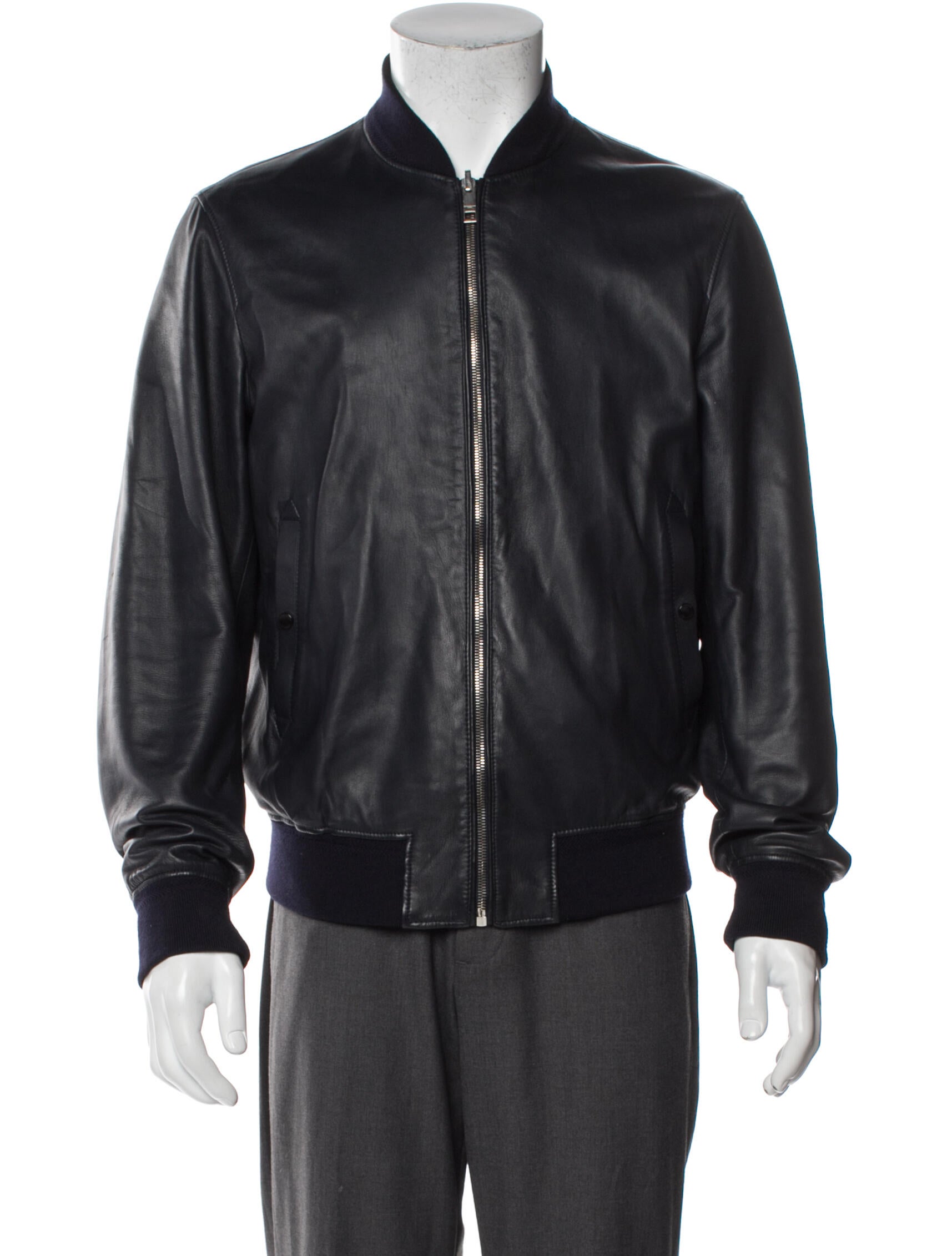 Burberry London Nova Check Pattern Bomber Jacket