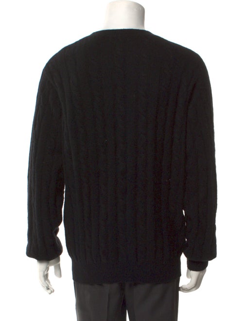 Burberry London Exploded Check Pattern Cashmere Pullover