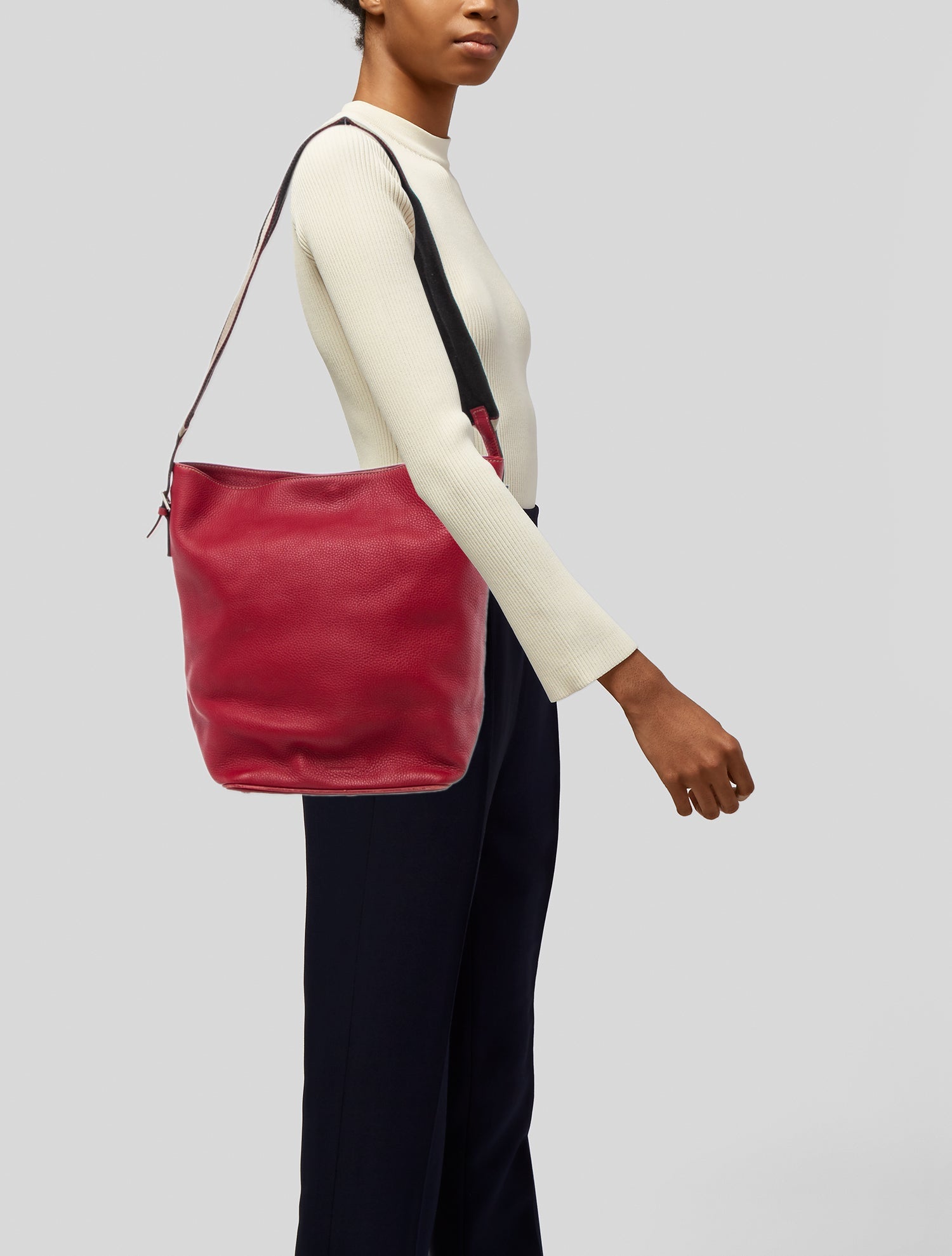 Burberry London Leather Shoulder Bag
