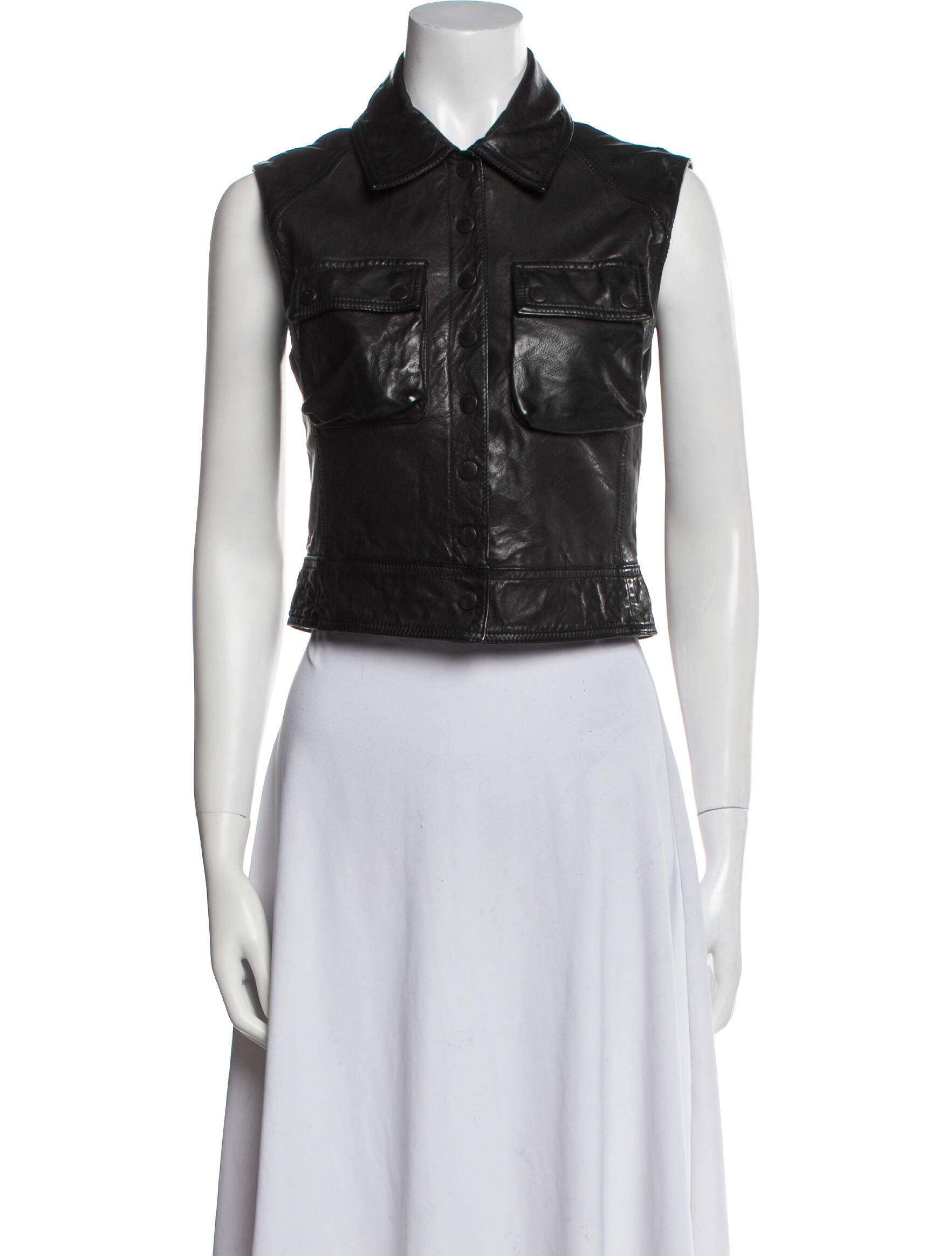 Burberry London Leather Vest