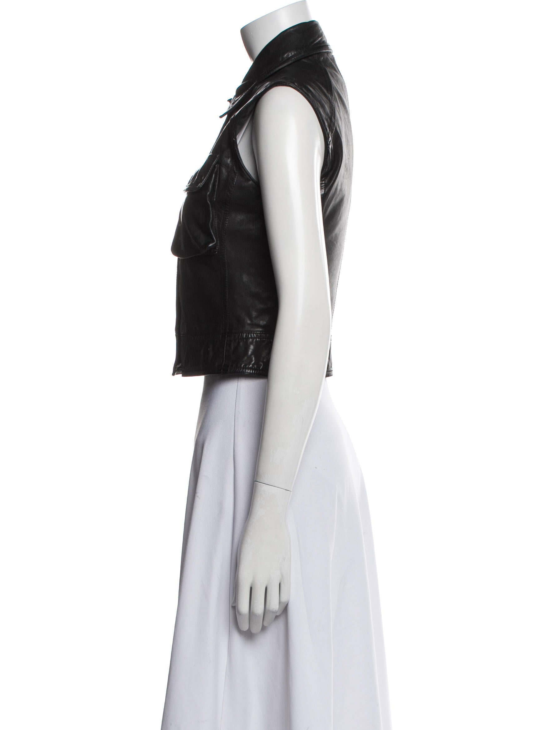 Burberry London Leather Vest