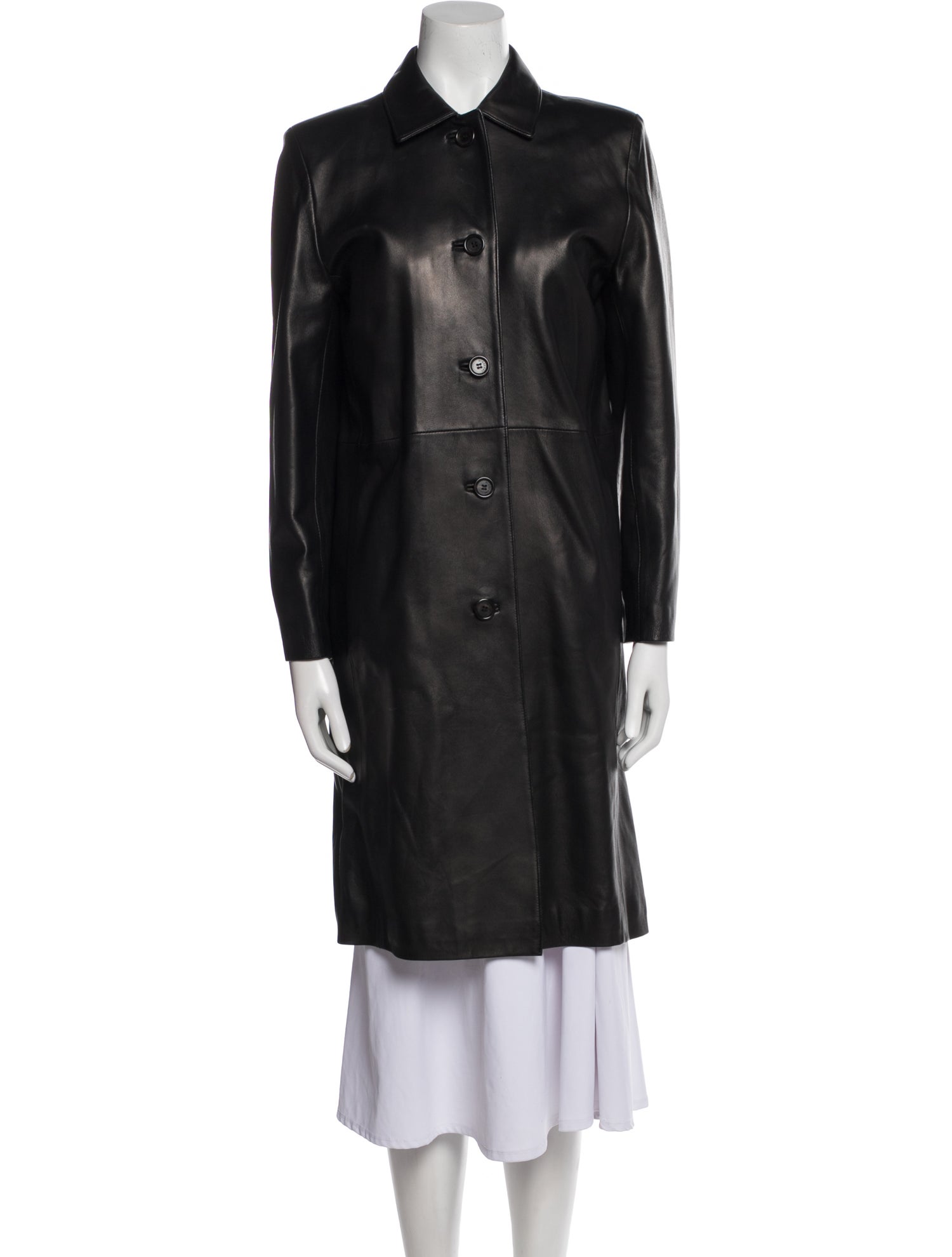 Burberry London Leather Coat