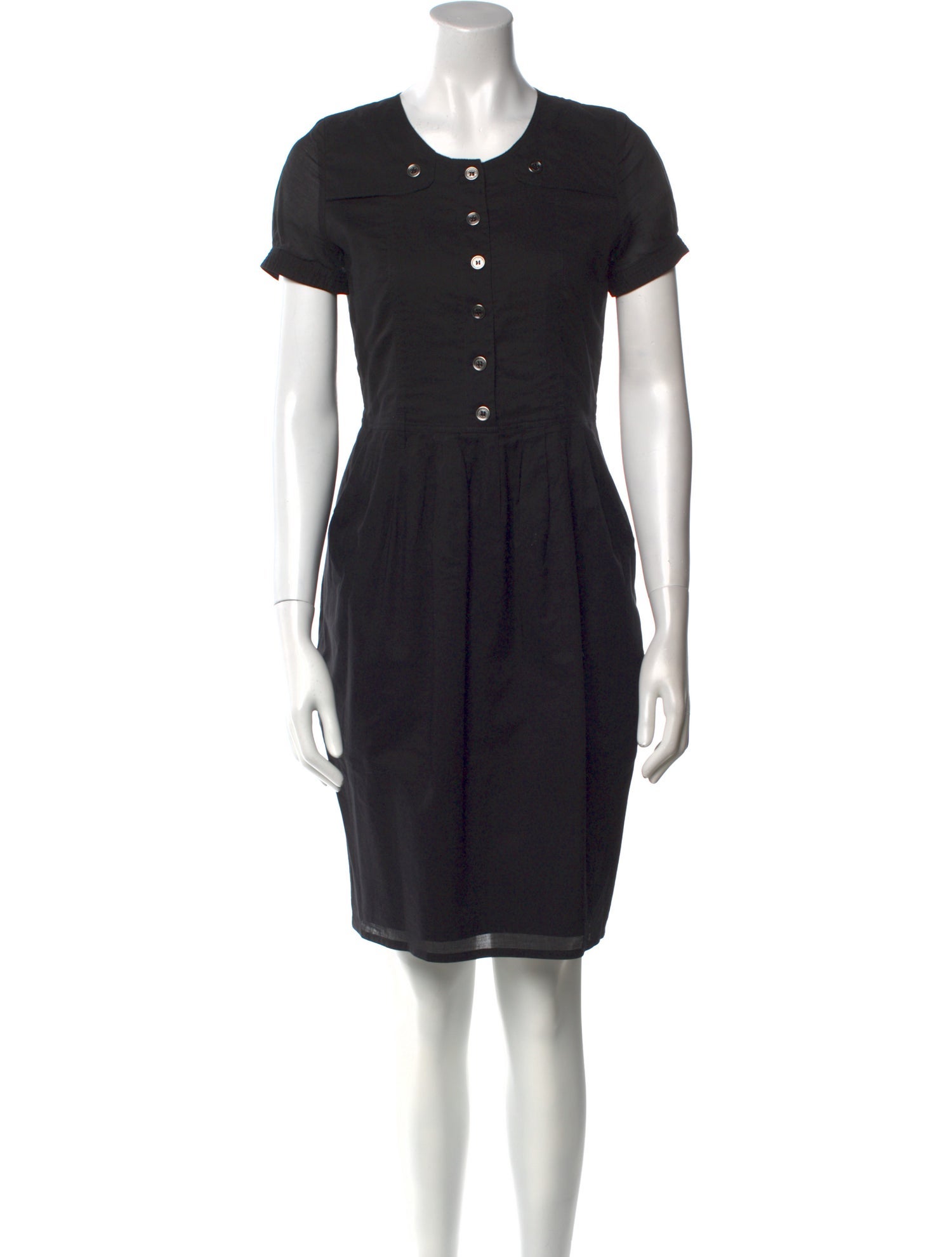 Burberry London Crew Neck Mini Dress