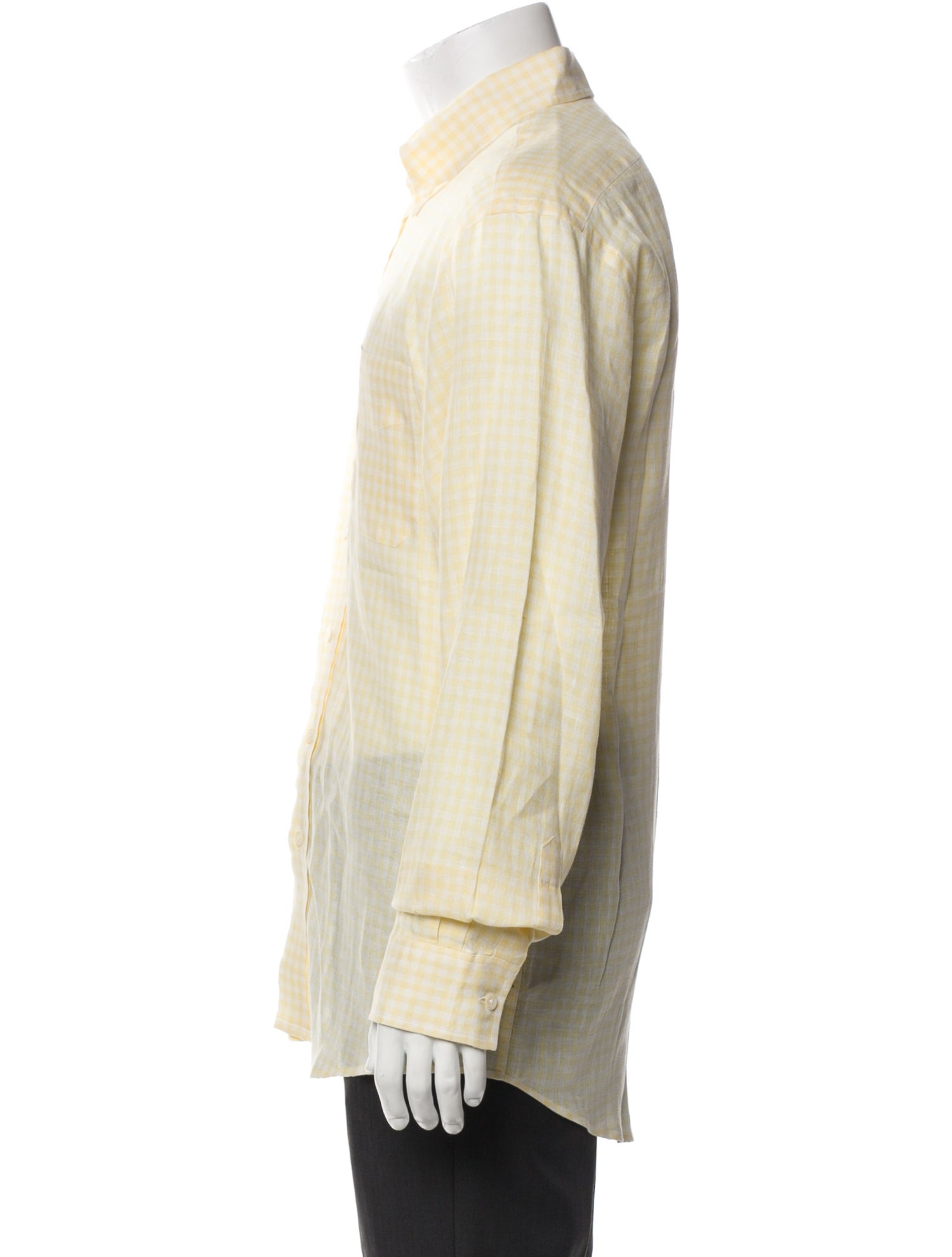 Burberry London Linen Long Sleeve Shirt
