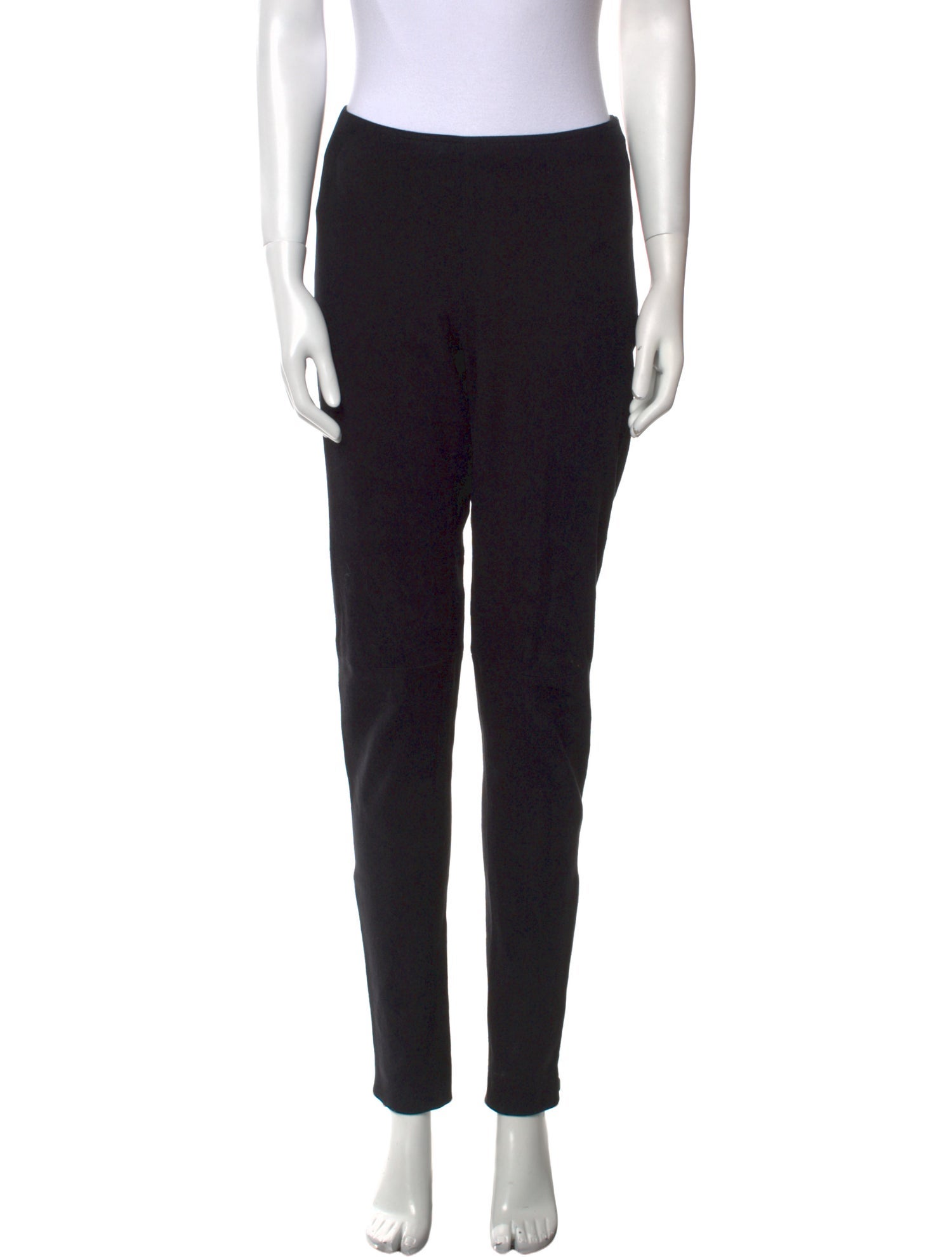 Burberry London Leather Skinny Leg Pants