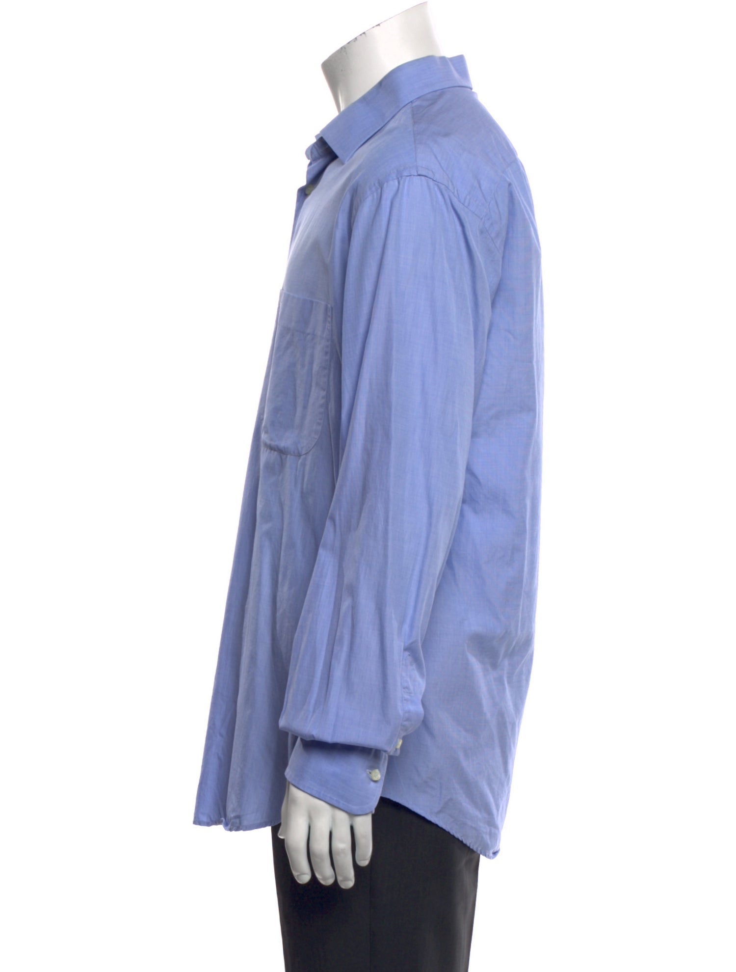 Burberry London TB Monogram Long Sleeve Dress Shirt