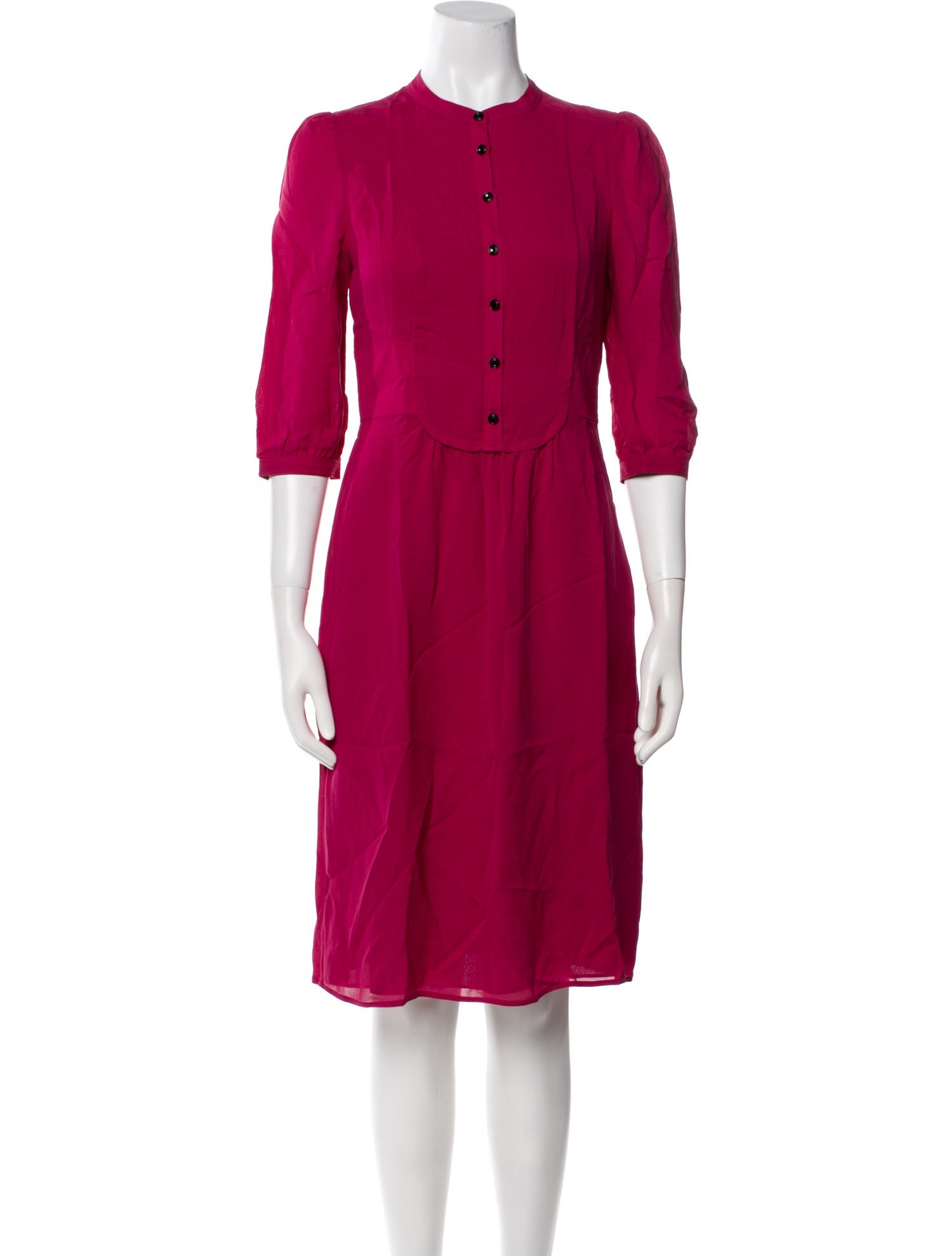 Burberry London Silk Knee-Length Dress w/ Tags