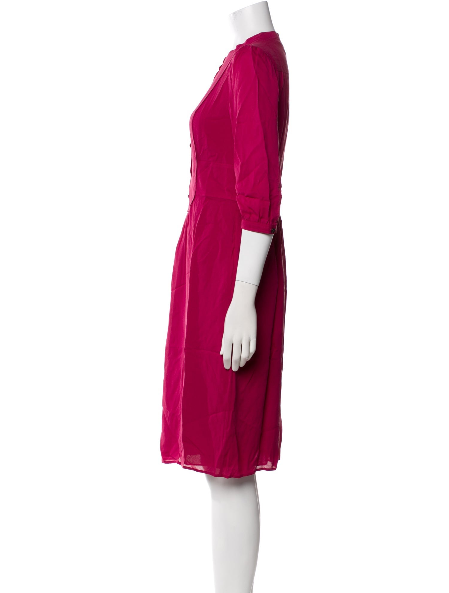 Burberry London Silk Knee-Length Dress w/ Tags
