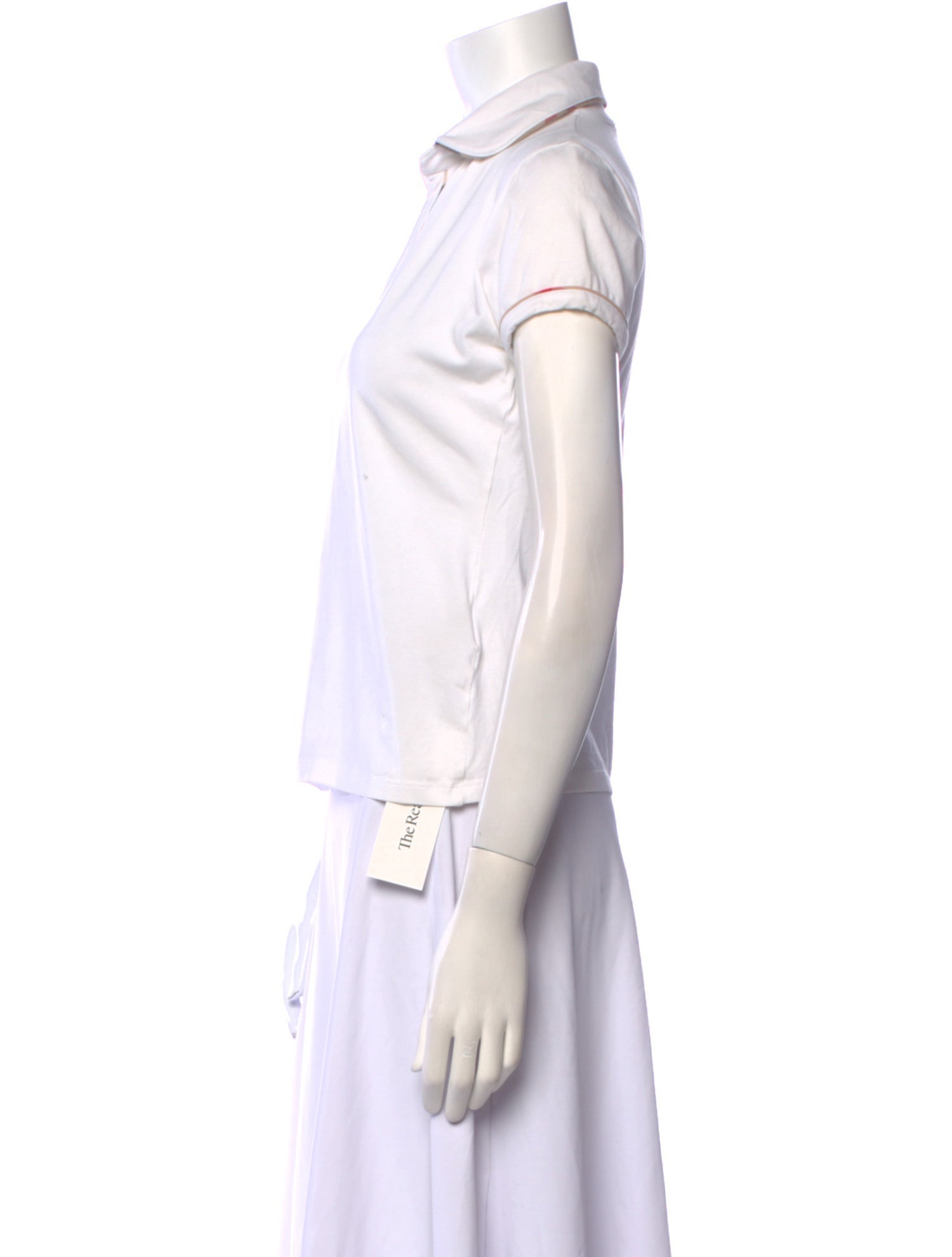 Burberry London V-Neck Short Sleeve Polo