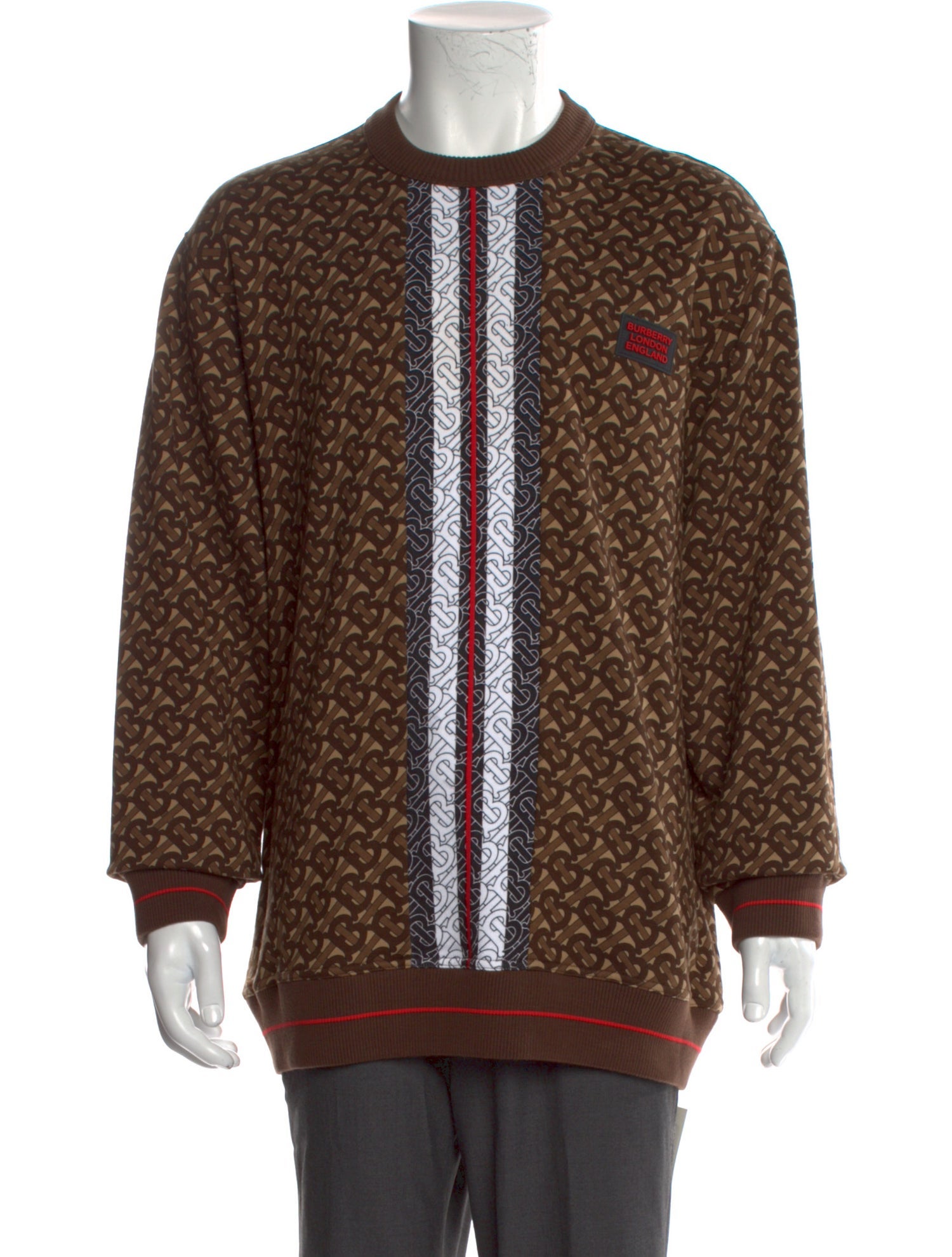 Burberry TB Monogram Printed Sweatshirt