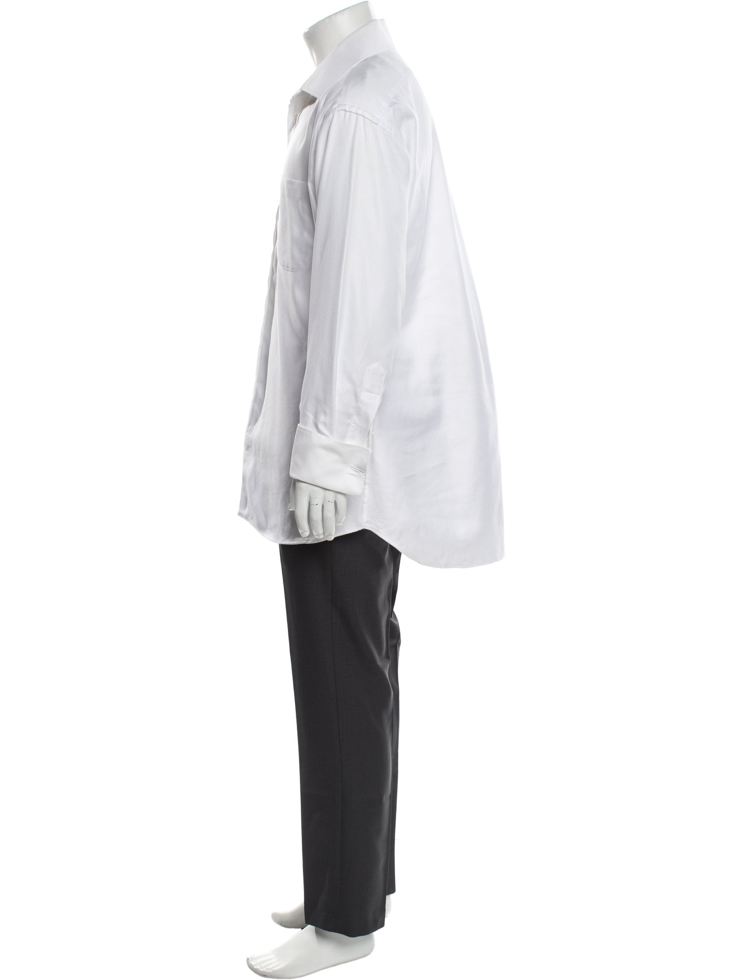 Burberry London Nova Check Pattern Long Sleeve Dress Shirt