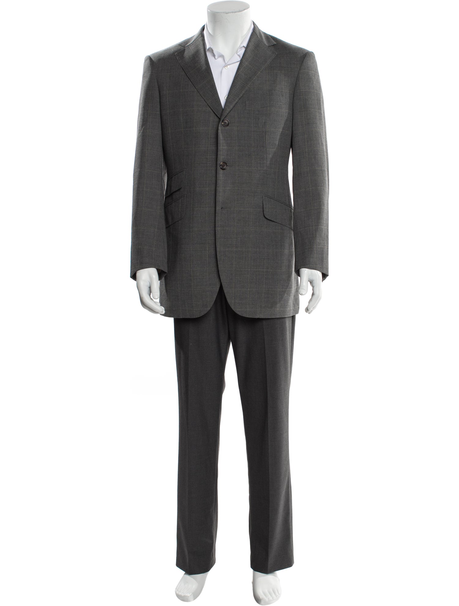 Burberry London Plaid Print Blazer