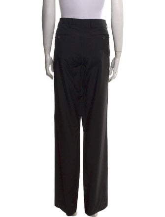 Burberry London Virgin Wool Wide Leg Pants