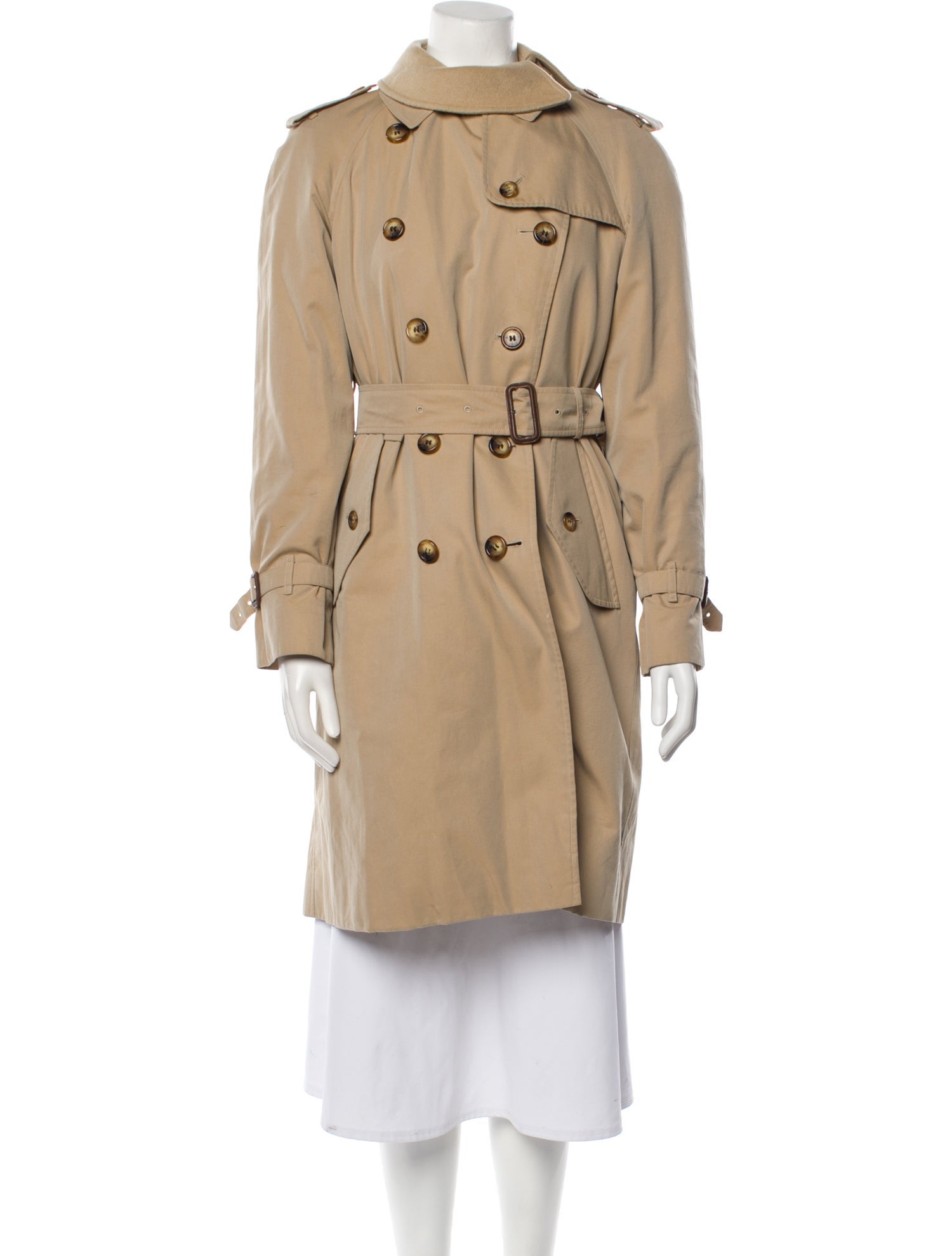 Burberry London Wool Trench Coat