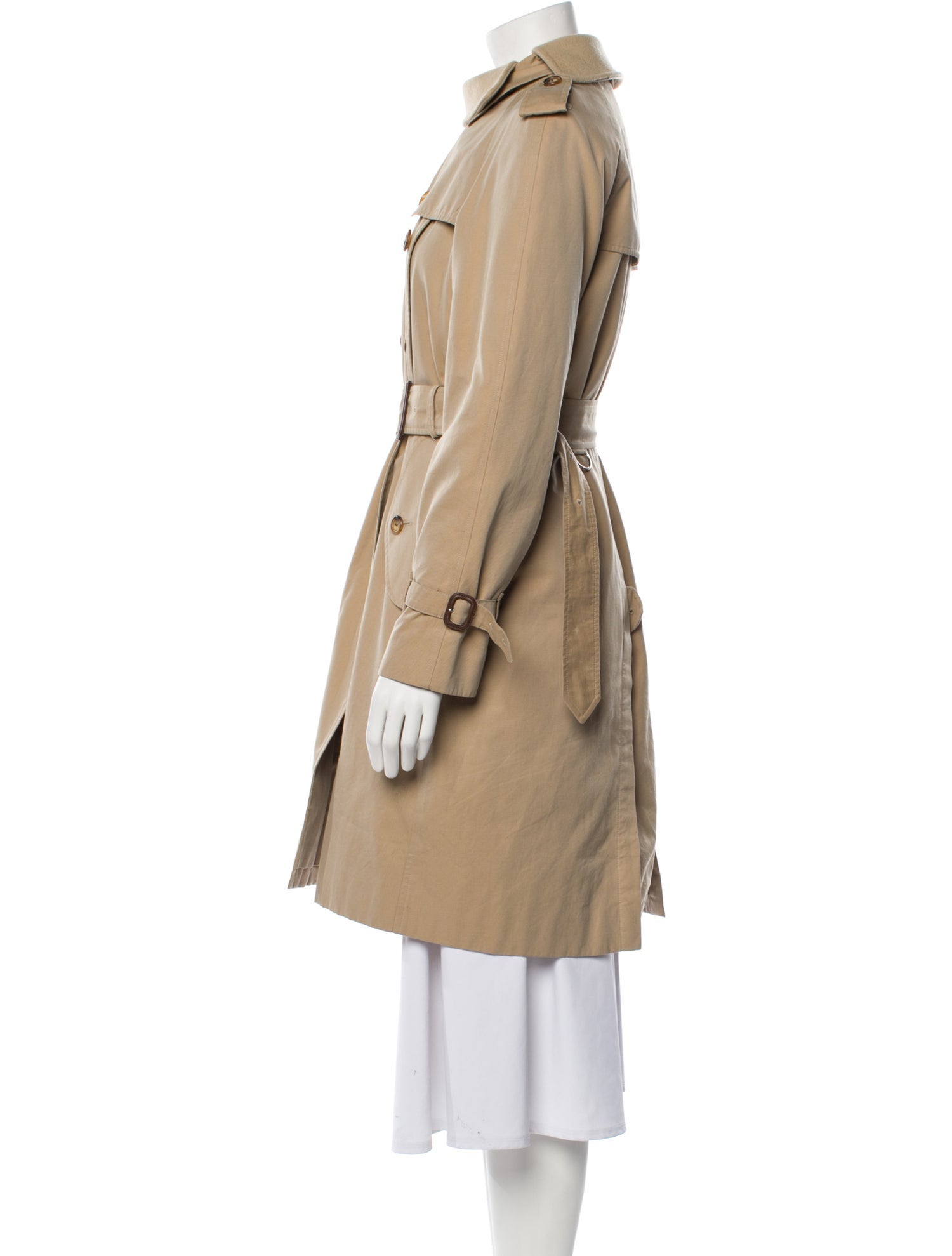 Burberry London Wool Trench Coat
