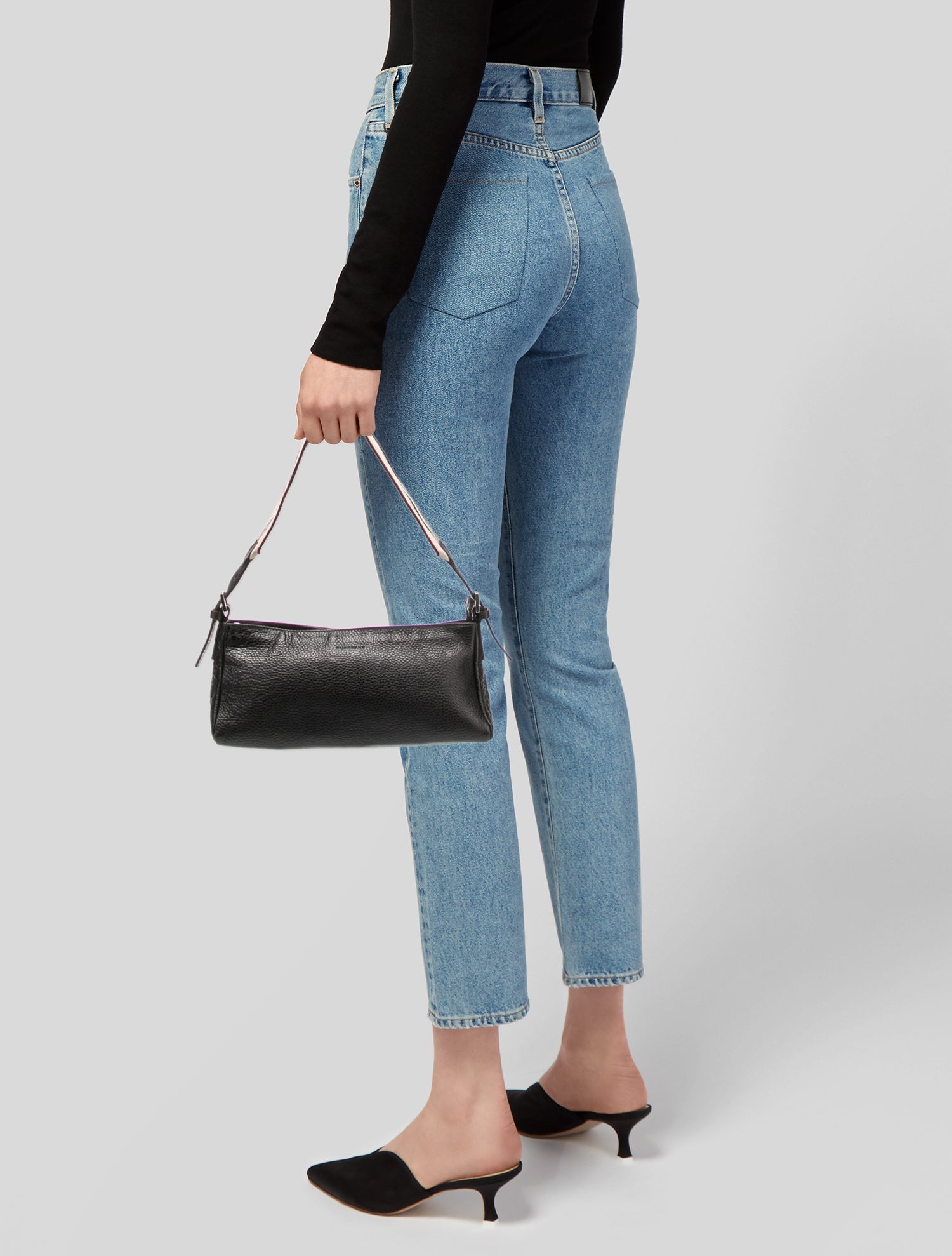 Burberry London Leather Shoulder Bag