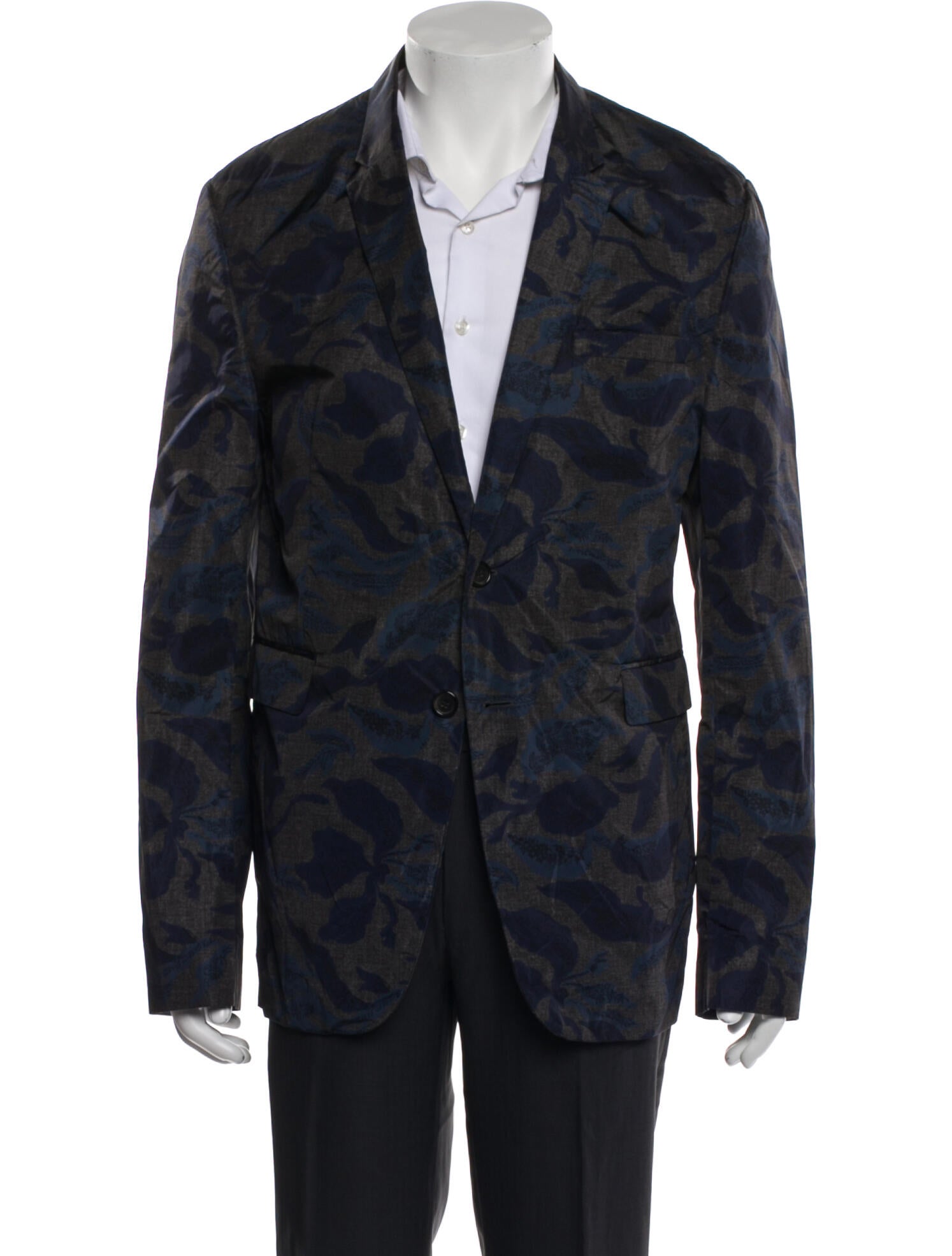Burberry London Printed Blazer