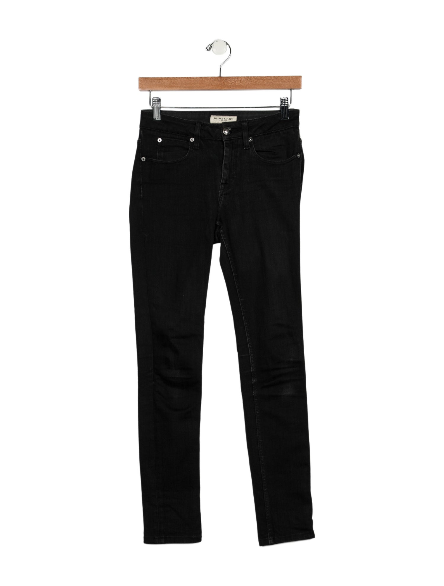 Burberry London Mid-Rise Skinny Leg Jeans