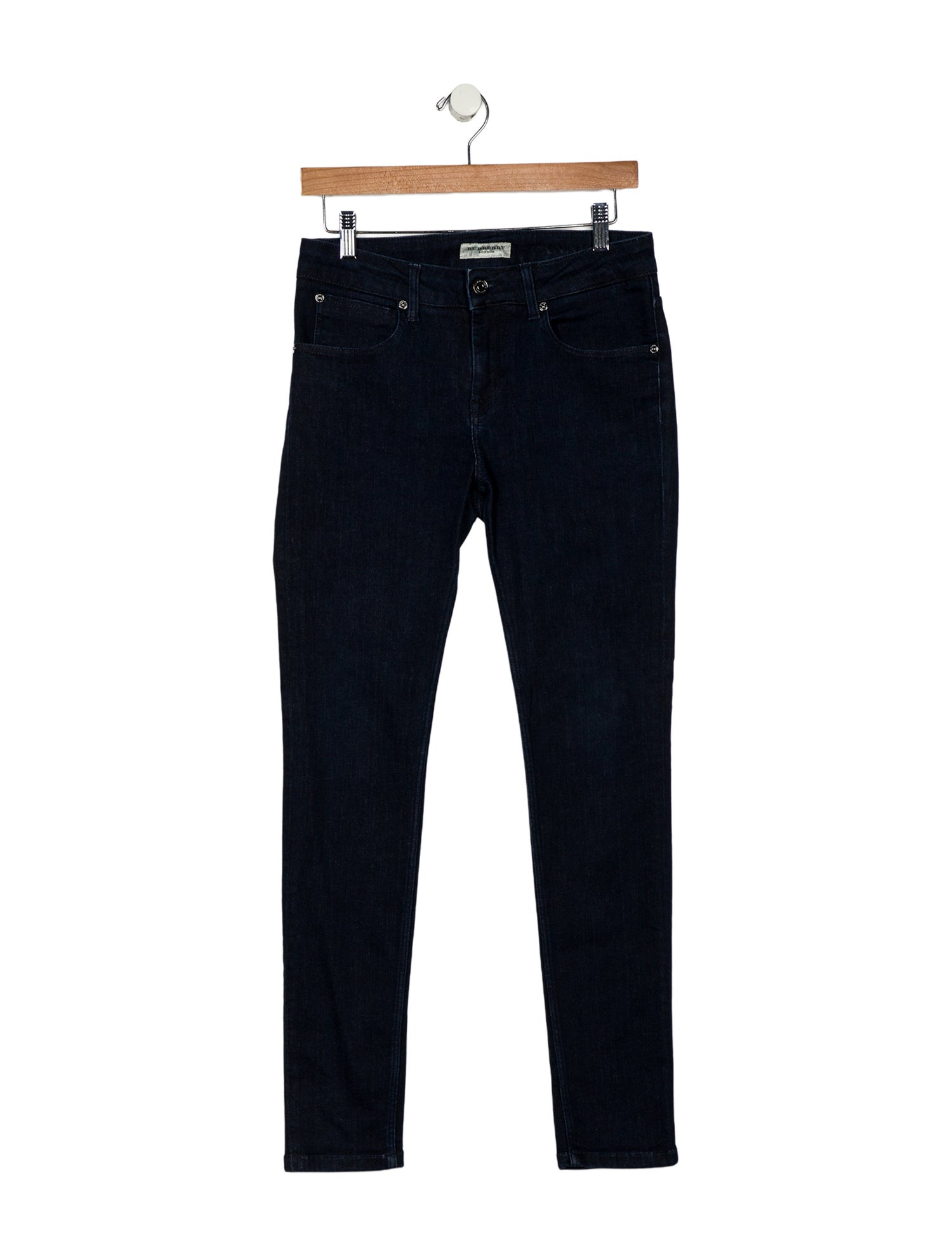 Burberry London Mid-Rise Skinny Leg Jeans