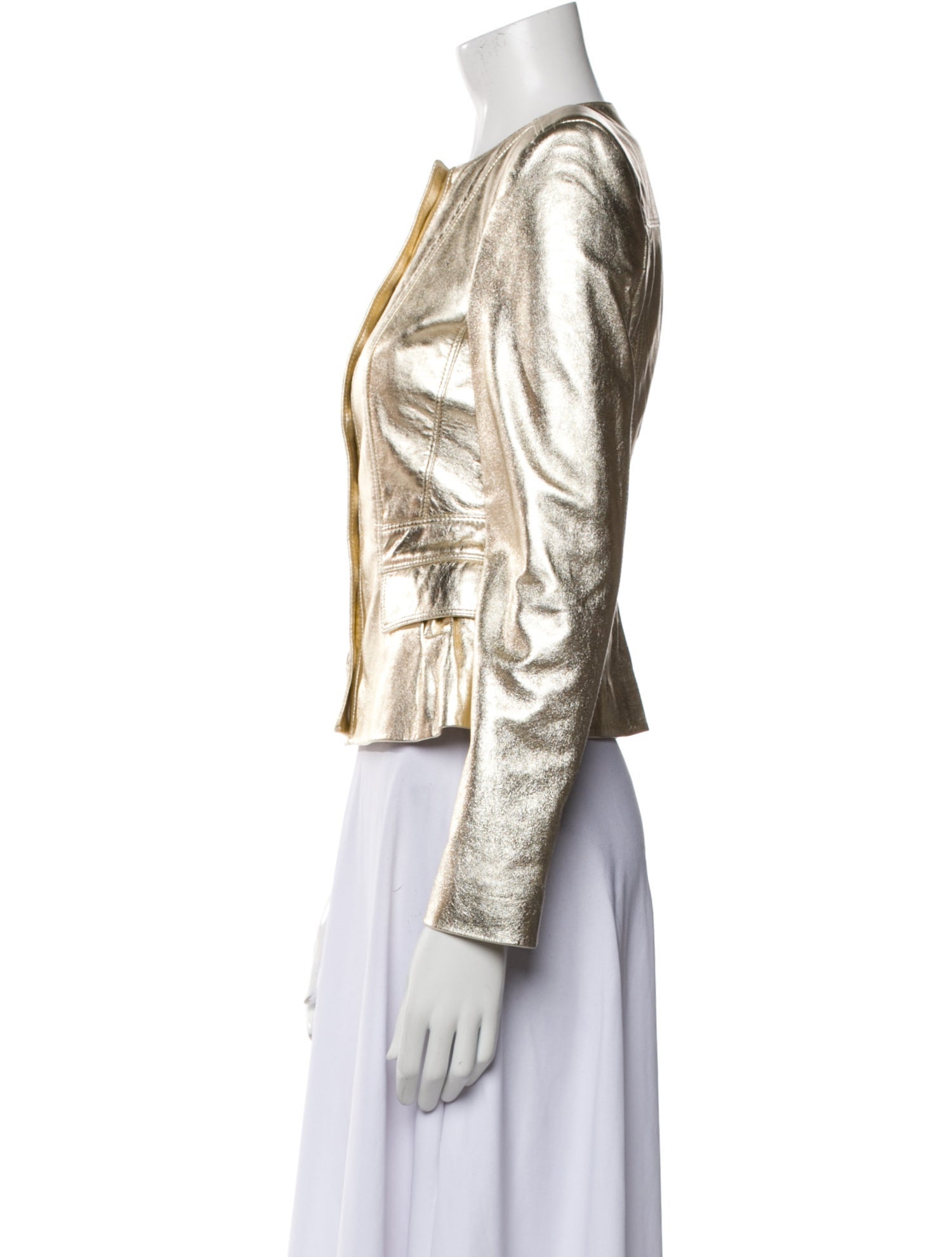 Burberry London Leather Evening Jacket